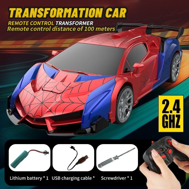 Spider Deformation RC Car 2.4G Remote Control Toy - Image 5