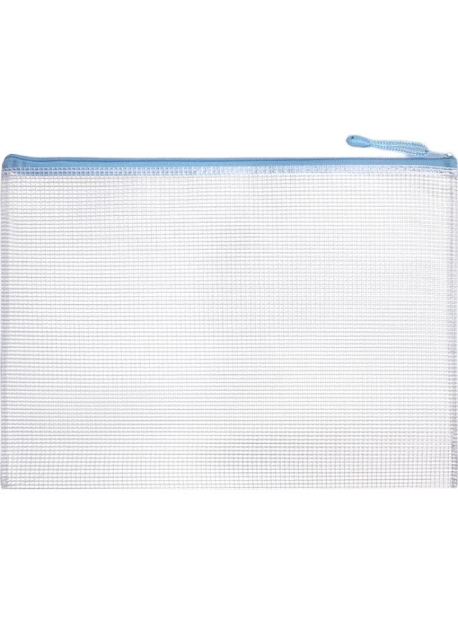 Simaa A4 File Folder, Subject Classification Pouch, Zipper Bag, Student Exam Paper Storage Pouch, Stationery Bag, Macaron Color Series, Mixed Colors, 5-Pack, 6023 - Image 2