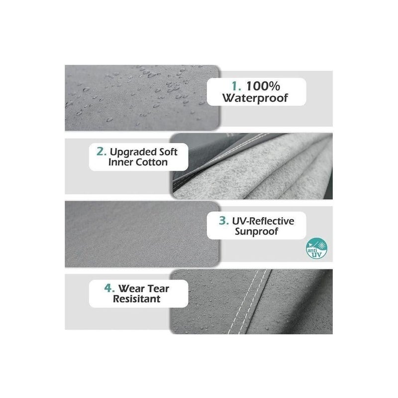 Fully waterproof car cover – resistant to water and dust – durable material for protection from sun and rain – designed specifically for the Hyundai IONIQ 5N - Image 4