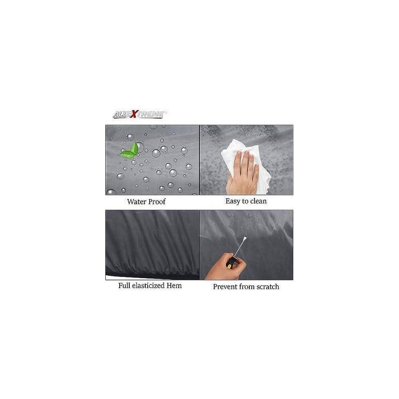 Fully waterproof car cover – resistant to water and dust – durable material for protection from sun and rain – designed specifically for the Hyundai IONIQ 5N - Image 3