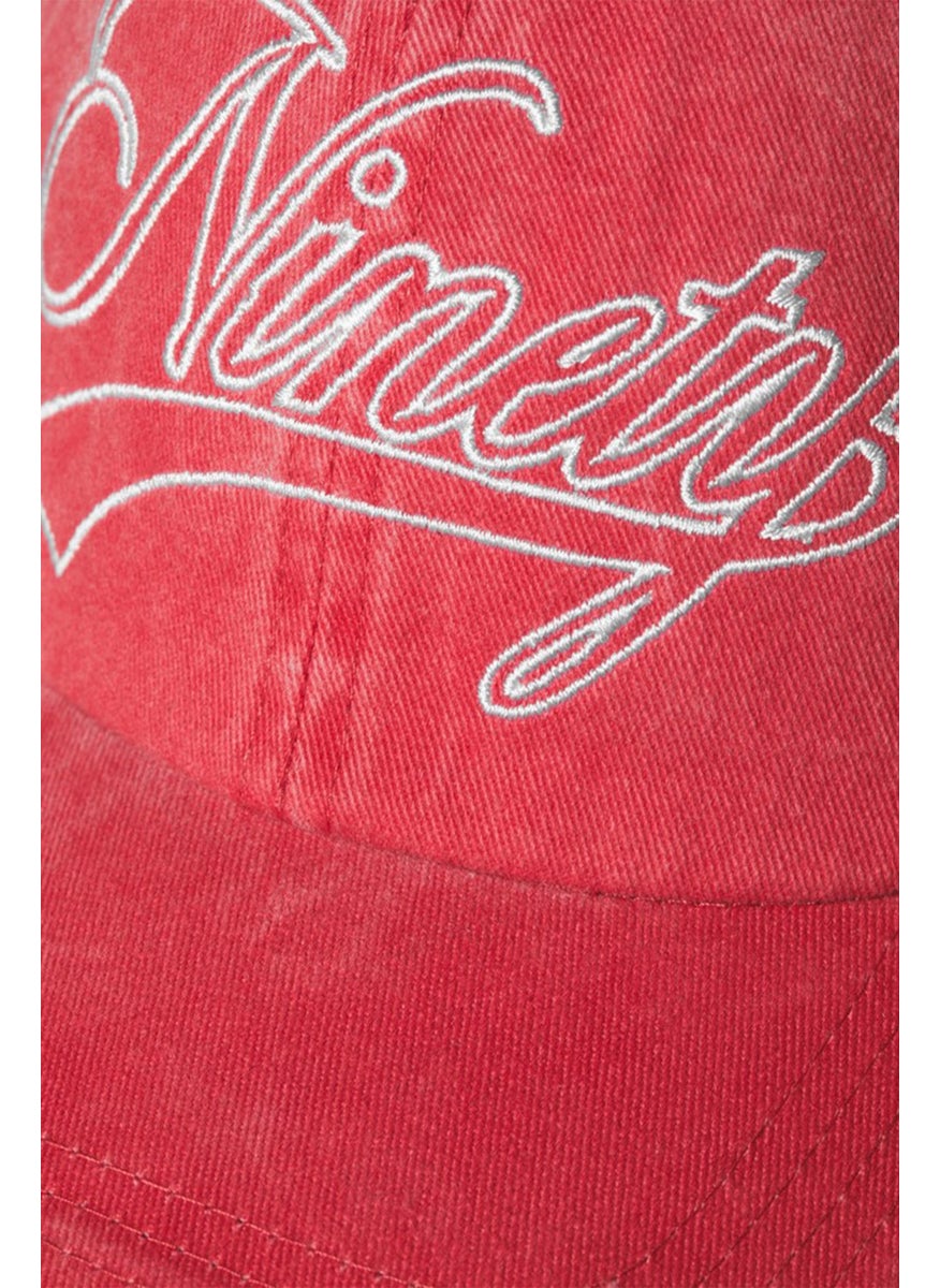 Jack Jones - Jacteam Trucker Cap Red Men's Hat 12229226-Rococ - Image 1