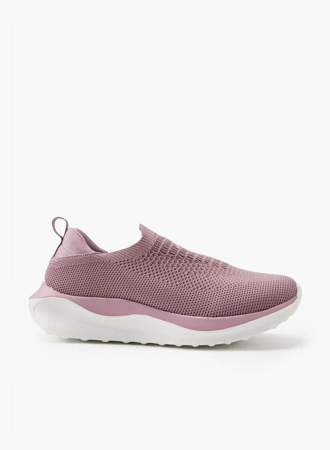Kappa Women's Textured Slip-On Sports Shoes