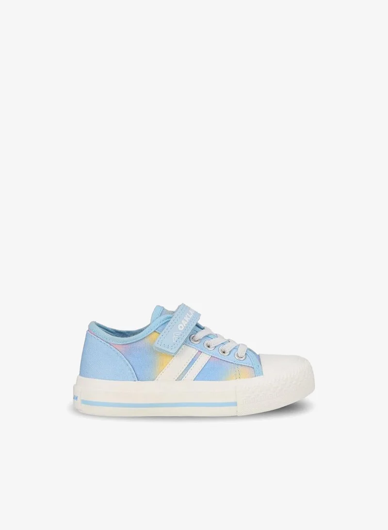 شو اكسبرس Girls Striped Lace-Up Ankle Sneakers