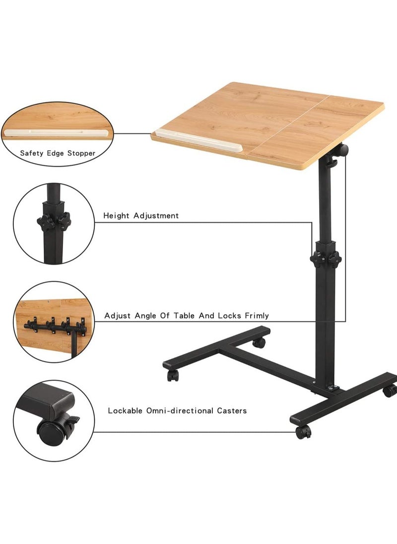 XICEN - Sofa side table with height adjustment function is suitable for living room and bedroom - Image 1