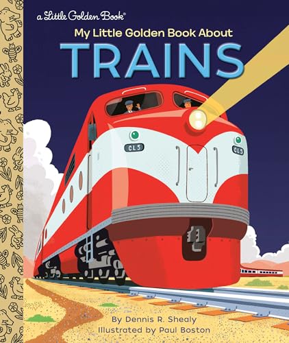 My Little Golden Book About Trains 