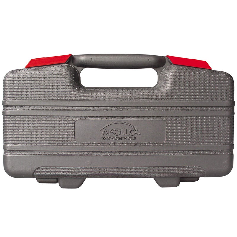 Apollo Tools Original 39 Piece General Household Tool Set in Toolbox Storage Case with Essential Hand Tools for Everyday Home Repairs, DIY and Crafts Red/Black - DT9706 - Image 4