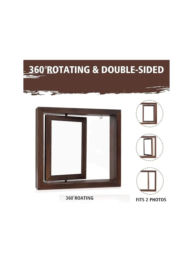 The Bros Wooden photo frame, pet photo frame, birthday gift, dog commemorative pet and love decoration, wooden commemorative dog - Image 3