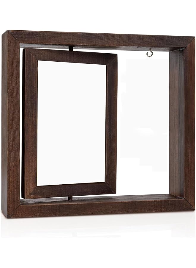 The Bros Wooden photo frame, pet photo frame, birthday gift, dog commemorative pet and love decoration, wooden commemorative dog - Image 1