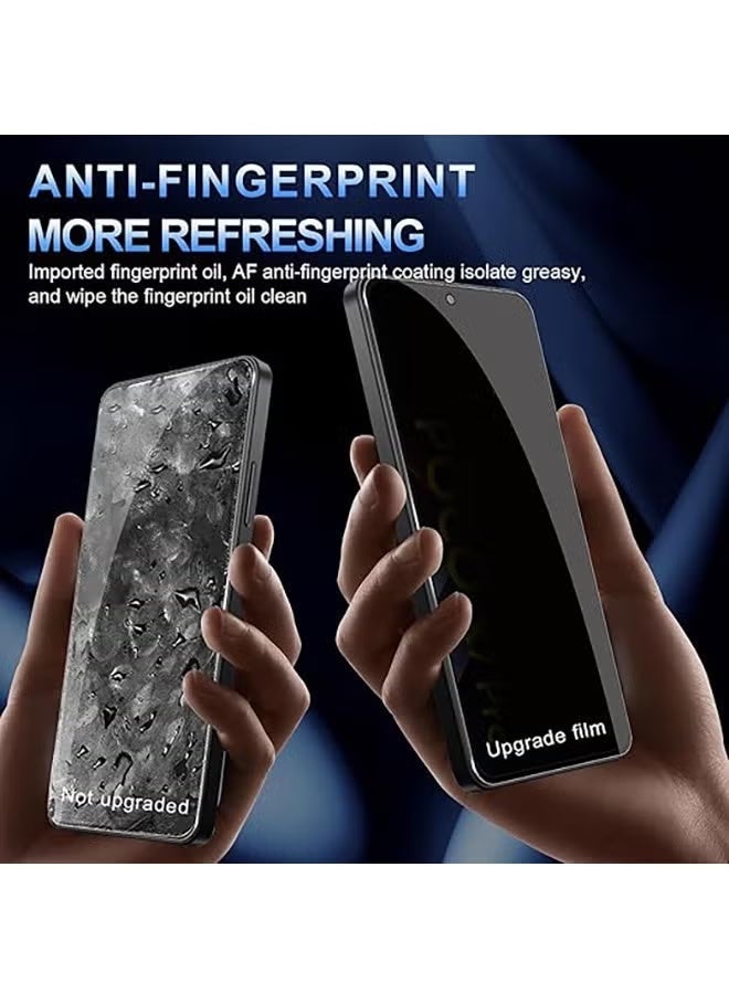 X-level 2 Pcs Infinix Note 50s 5G Screen Protector Premium Curved Edges UV Full Glue Full Cover Tempered Glass Screen Protector- Clear - Image 5