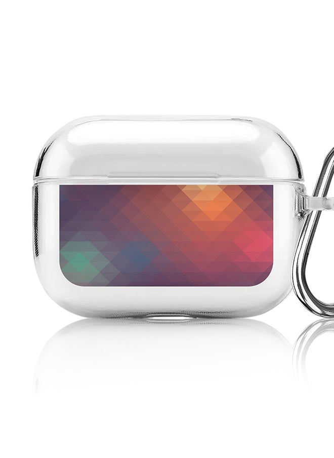 Stylizedd Classic Clear printed Case for Apple AirPods Pro 2nd Generation Thin Transparent Cover [Designed for Apple AirPods Pro 2nd Generation] - Copper Prism  - Image 1