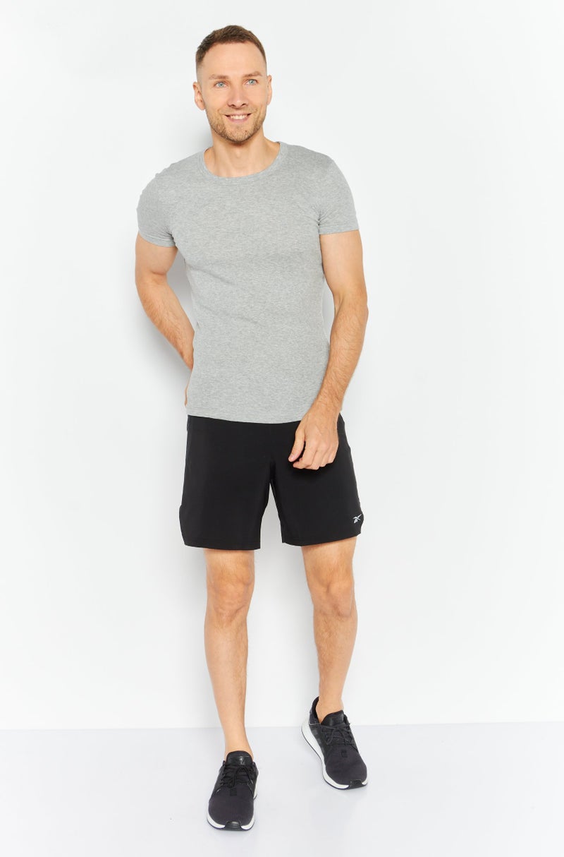 Reebok Men Sportswear Fit Training Shorts, Black  - Image 2
