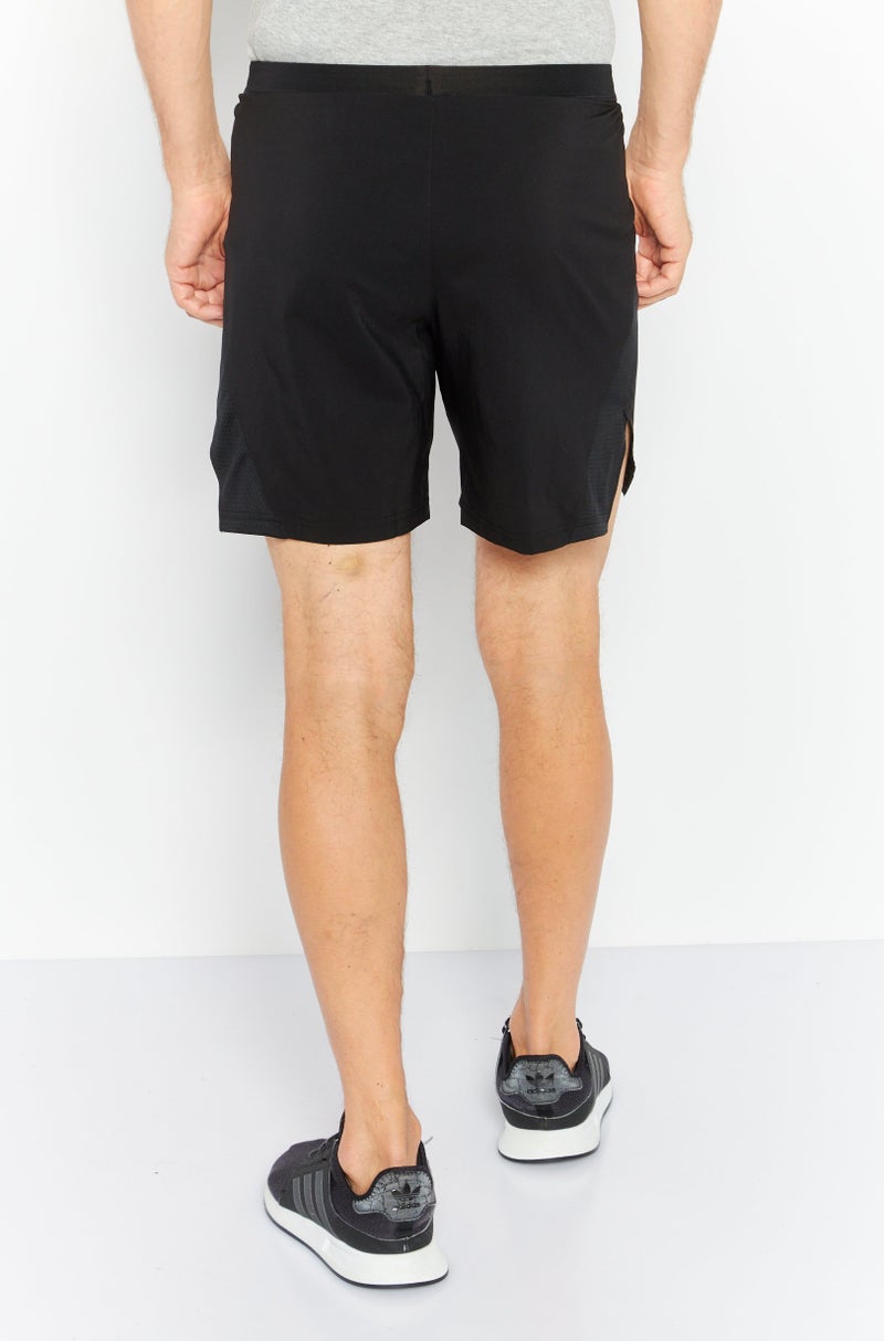 Reebok Men Sportswear Fit Training Shorts, Black  - Image 3