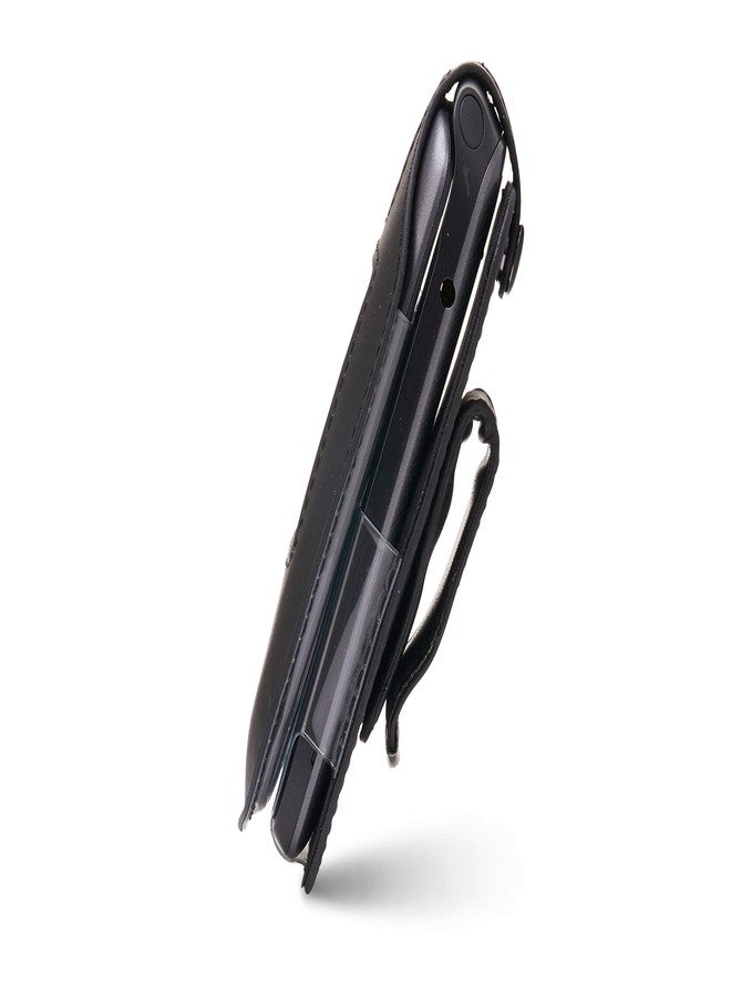 جراب BELTRON الجلدي المصمم خصيصًا لهاتف Consumer Cellular Link Z2332 و Link II Z2335 القابل للطي - الميزات: مشبك حزام دوار، حماية للشاشة ولوحة المفاتيح، وملاءمة محكمة - Image 5