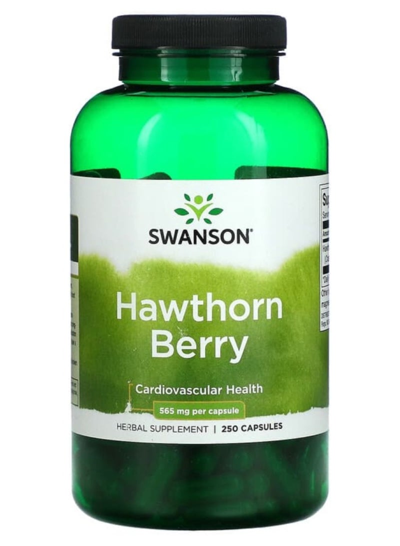 SWANSON Hawthorn Berry 565 mg 250 Caps