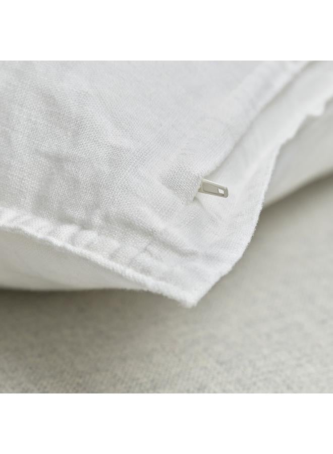 erorex Cushion cover, white, 50x50 cm - Image 3