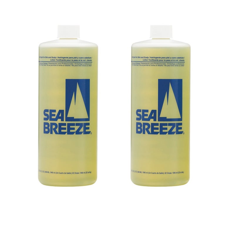 Barber Sea Breeze Astringent For Skin Scalp  Nails 32 oz HPSEP0402 2 Pack