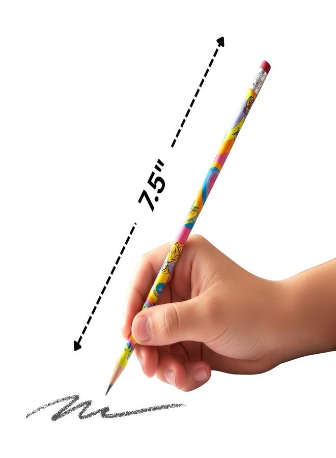 Geddes Dr. Seuss Raymond Geddes Assorted Pencils, 72 Pack (69743) - Image 2