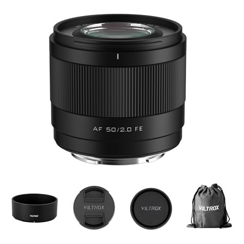 VILTROX AF 50mm F20 Air FullFrame Lens for Sony EMount STM Focus Motor Standard Prime Lens for Sony EMount Camera a7 a7II a7III a7IV a7R a7RII a7RIII a7RIV a7RV a7S a7SII a7SIII a1 ZVE1 - Image 1