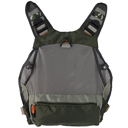 Kylebooker Fishing Vest Mesh for Men and Women（Army Green） - Image 2