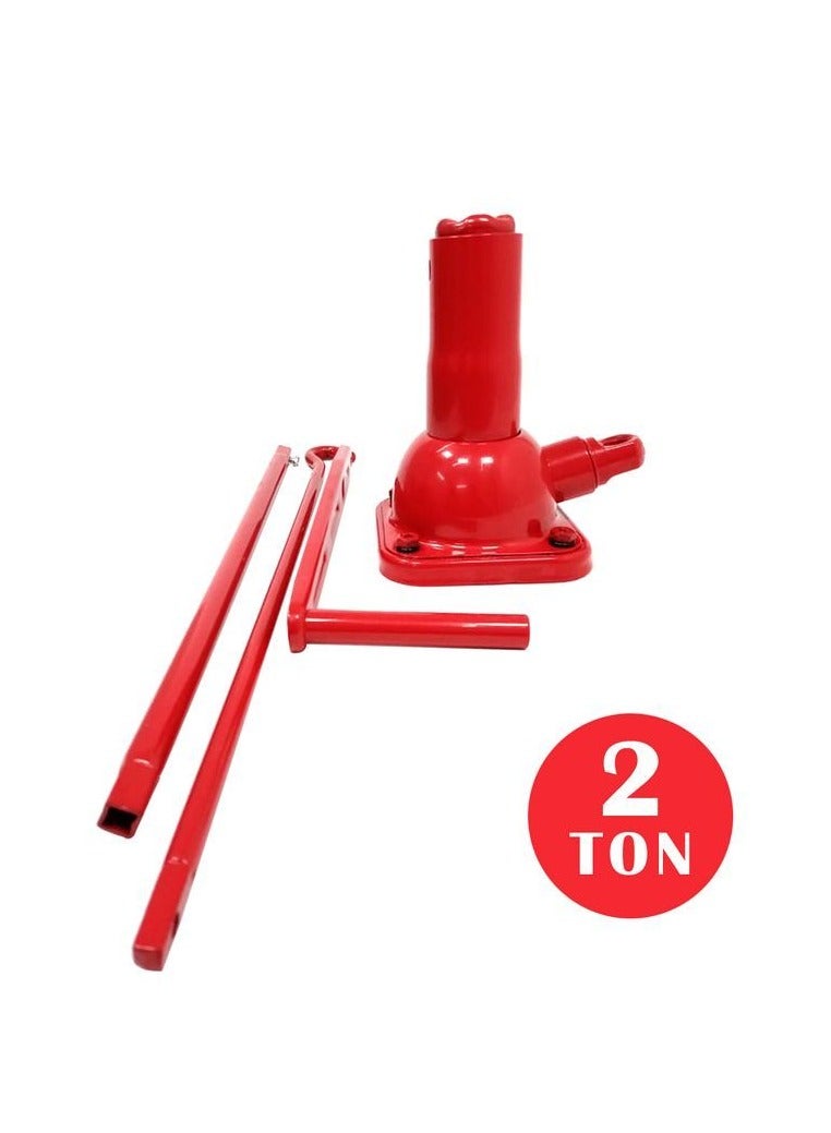 2 Ton Stand Upright Spiral Bottle Hydraulic Jack Lifting Automotive Repair - Image 1