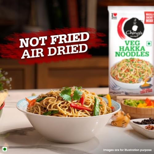 Ching's Ching’s Hakka Noodles with Masala, 140 g, Not Fried, Air Dried - Image 5