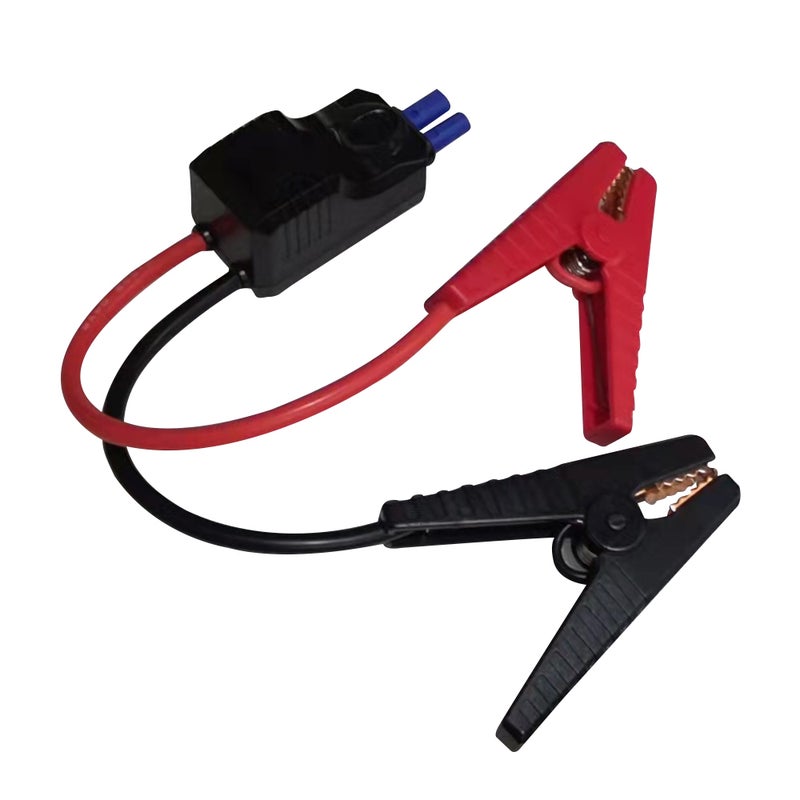 Car Jumper Boosters Cable Clip Emergency Car Battery Intelligent Alligator Clamps Red-Black Clips for 12 V Jump Starter - Image 1