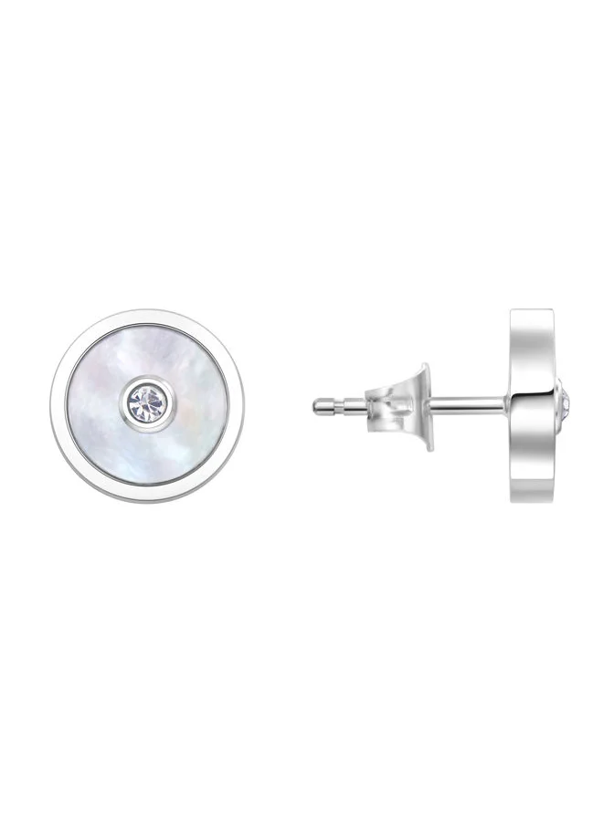بوليس Fulgurant Earring for Women Stainless Steel with Mother of Pearl