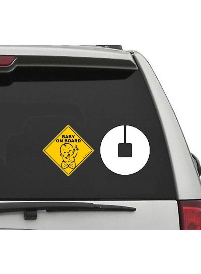 Innovative Bay Baby on Board Sticker Sign (3 pack) - Image 3
