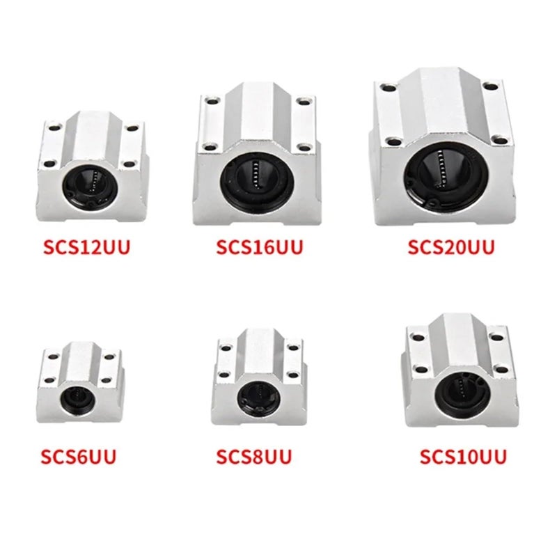 SC40UU Linear Slider 40mm Inner Diameter Optical Axis Support Base CNC 3D Printer Guide Rail - Image 4
