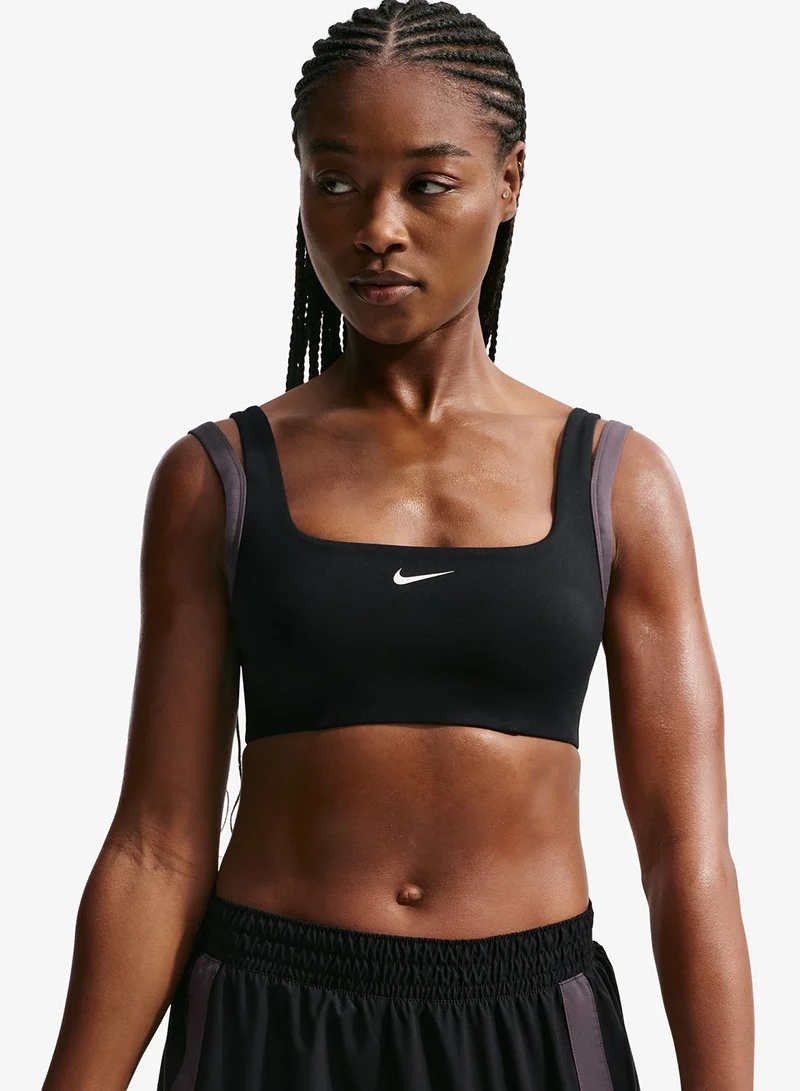 Nike BLACK/THUNDER GREY/(WHITE) 1 Sports Speed Bra for Women | Best Price UAE