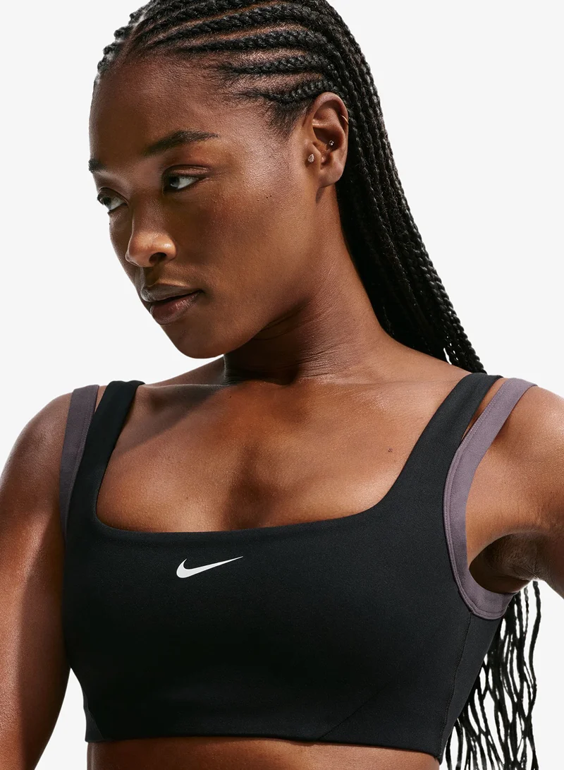 Nike BLACK/THUNDER GREY/(WHITE) 1 Sports Speed Bra for Women | Best Price UAE