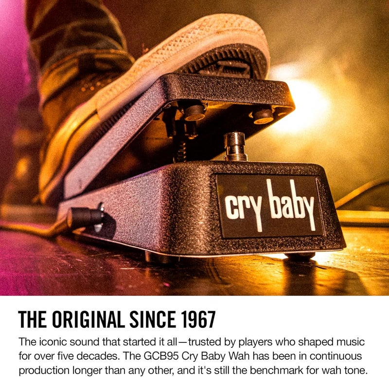 DUNLOP Original Cry Baby Standard Wah (GCB95) - Image 2