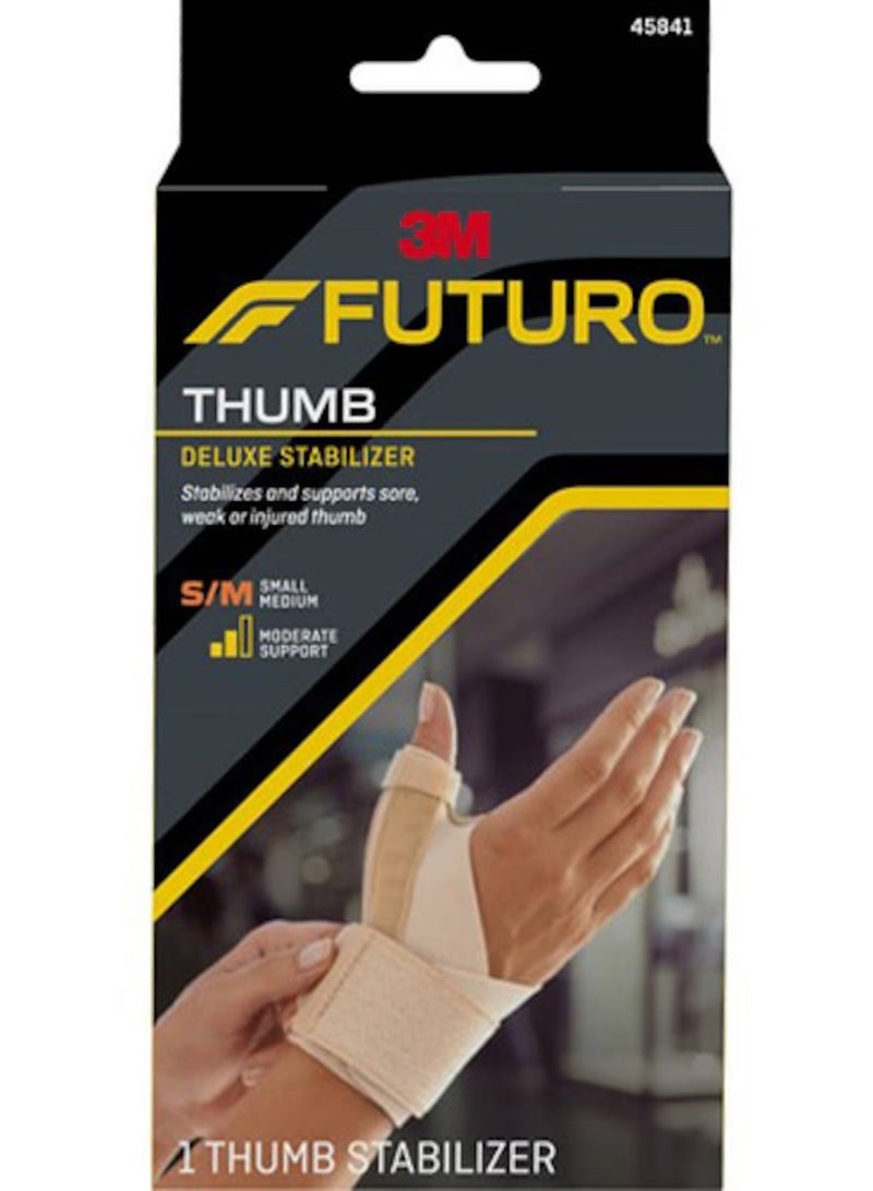 FUTURO Futuro Thumb Deluxe Stabilizer, S/M, Small/Medium  - Image 1