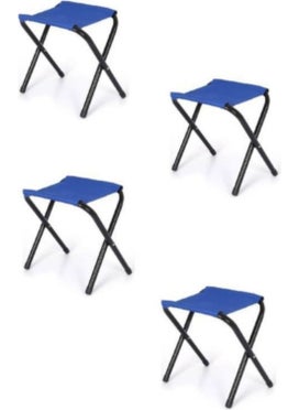 met35 Foldable Camping Stool (Fishing Stool) 4 Pieces  - Image 4