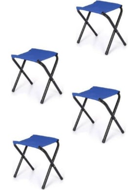 met35 Foldable Camping Stool (Fishing Stool) 4 Pieces  - Image 3