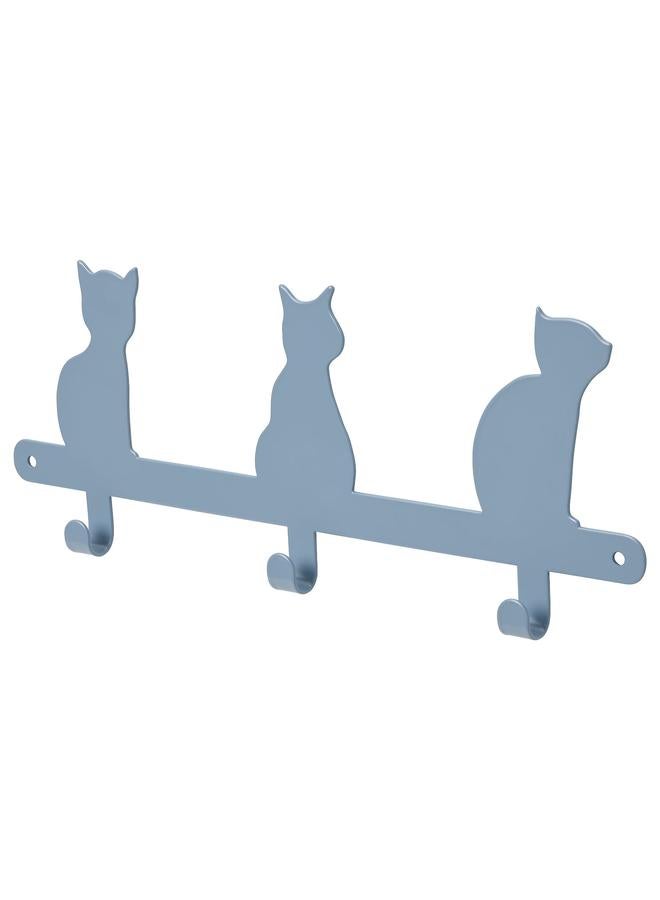 Knob rack with 3 knobs, cat, 34 cm - Image 1