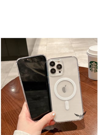 iPhone 14 Pro Max Clear Magnetic Case with Built in Magnets Compatible with MagSafe, Crystal Clear Slim TPU Cover for Apple iPhone 14 Pro Max  Clear - pzsku/ZBEBC41FF797EC063E36FZ/45/_/1698758837/2ccb2171-af83-40d2-86a3-49a652378e62