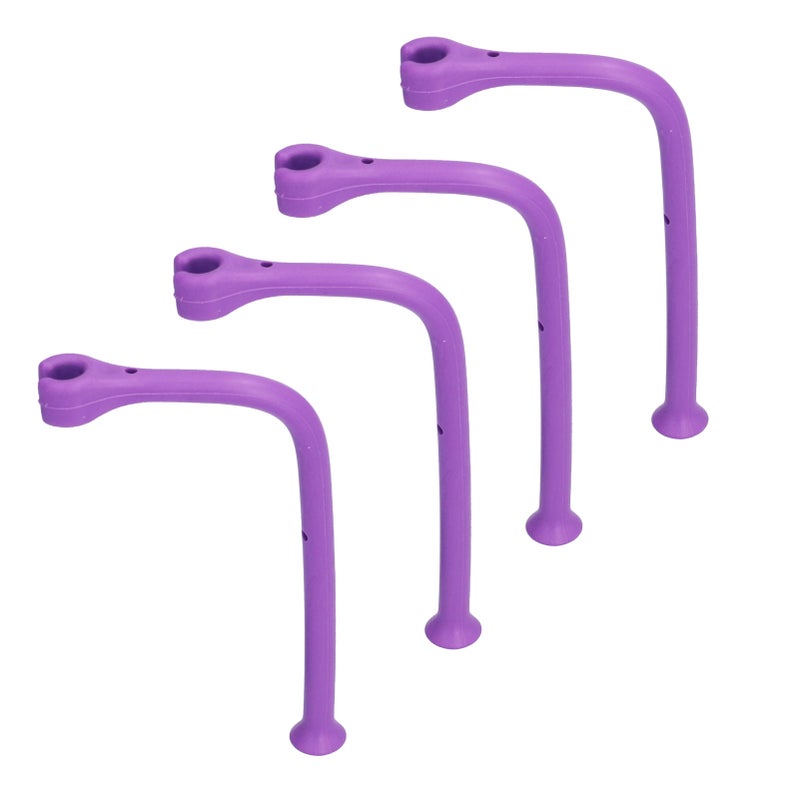 4Pcs Wine Glass Fixed Bracket Silicone Adjustable Flexible Goblet Holder for Home Bar Use - Image 3