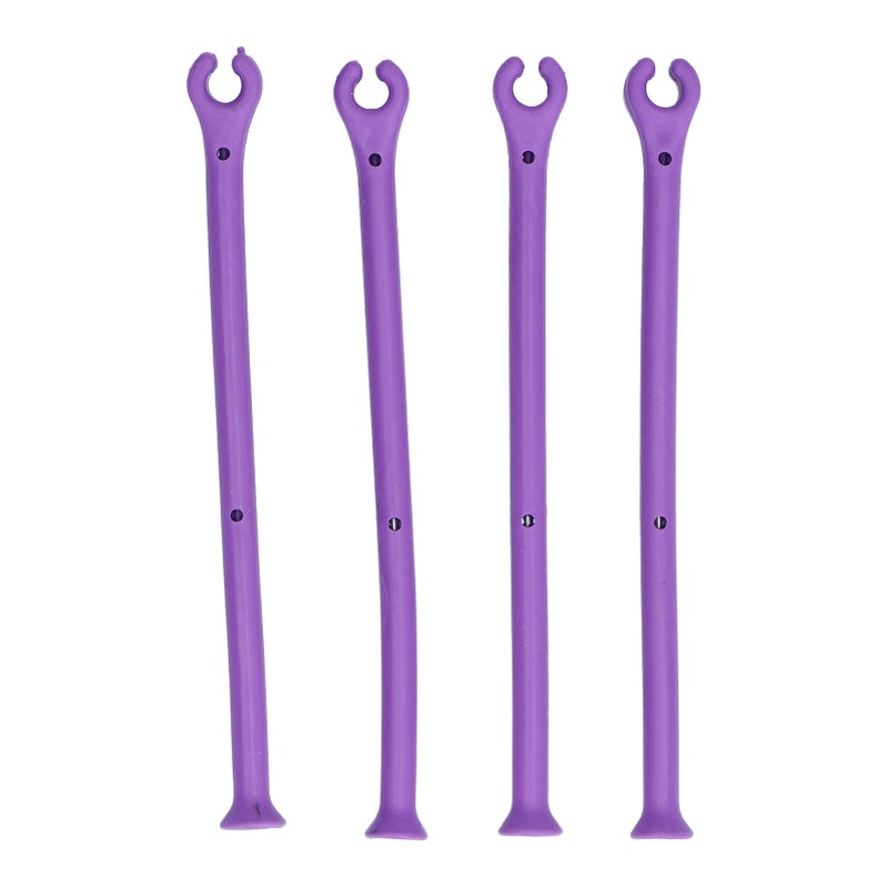4Pcs Wine Glass Fixed Bracket Silicone Adjustable Flexible Goblet Holder for Home Bar Use - Image 1