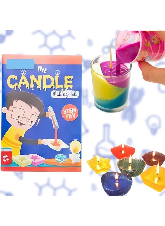 ToyMagic My Candle Making Lab | DIY Candle Making Kit for Kids | STEAM Science Experiment Kit | Educational & Learning Activity Set for Boys & Girls Age 8 Made in IndiaTitle Generator - Image 1