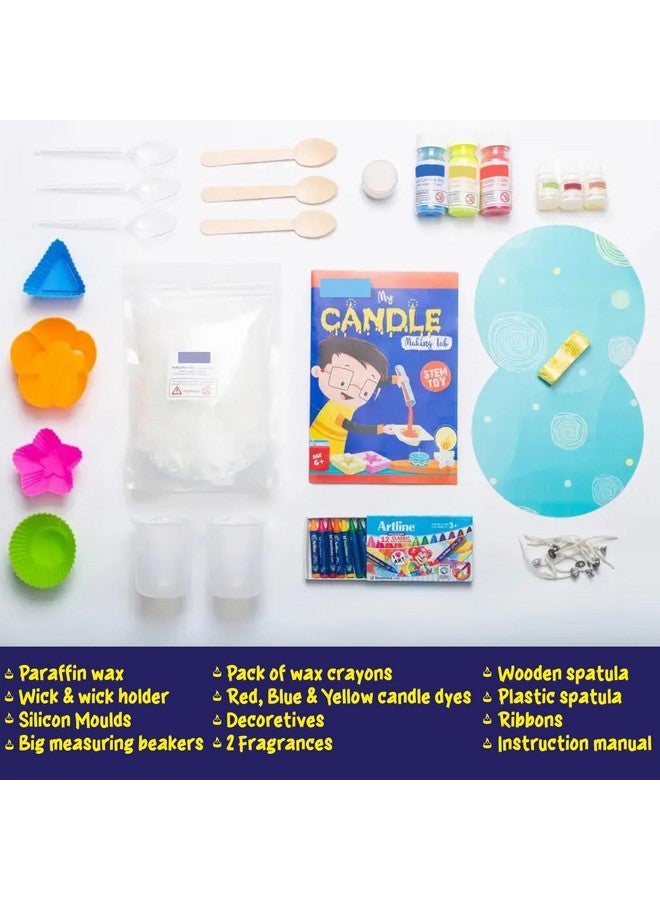 ToyMagic My Candle Making Lab | DIY Candle Making Kit for Kids | STEAM Science Experiment Kit | Educational & Learning Activity Set for Boys & Girls Age 8 Made in IndiaTitle Generator - Image 5