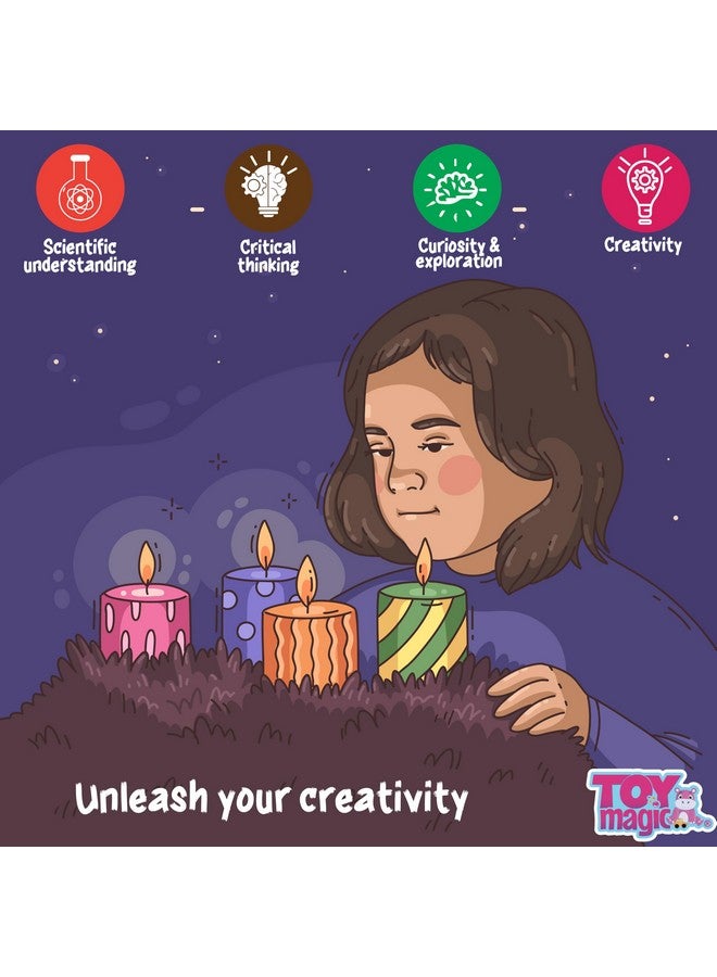 ToyMagic My Candle Making Lab | DIY Candle Making Kit for Kids | STEAM Science Experiment Kit | Educational & Learning Activity Set for Boys & Girls Age 8 Made in IndiaTitle Generator - Image 3