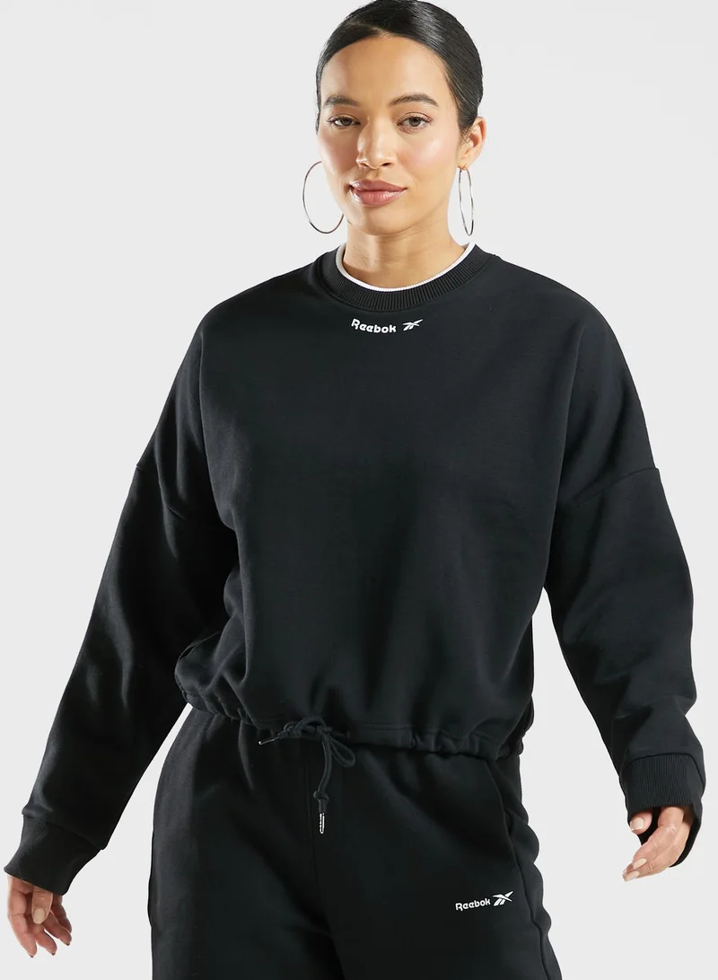 Reebok Logo Fleece Sweatshirt