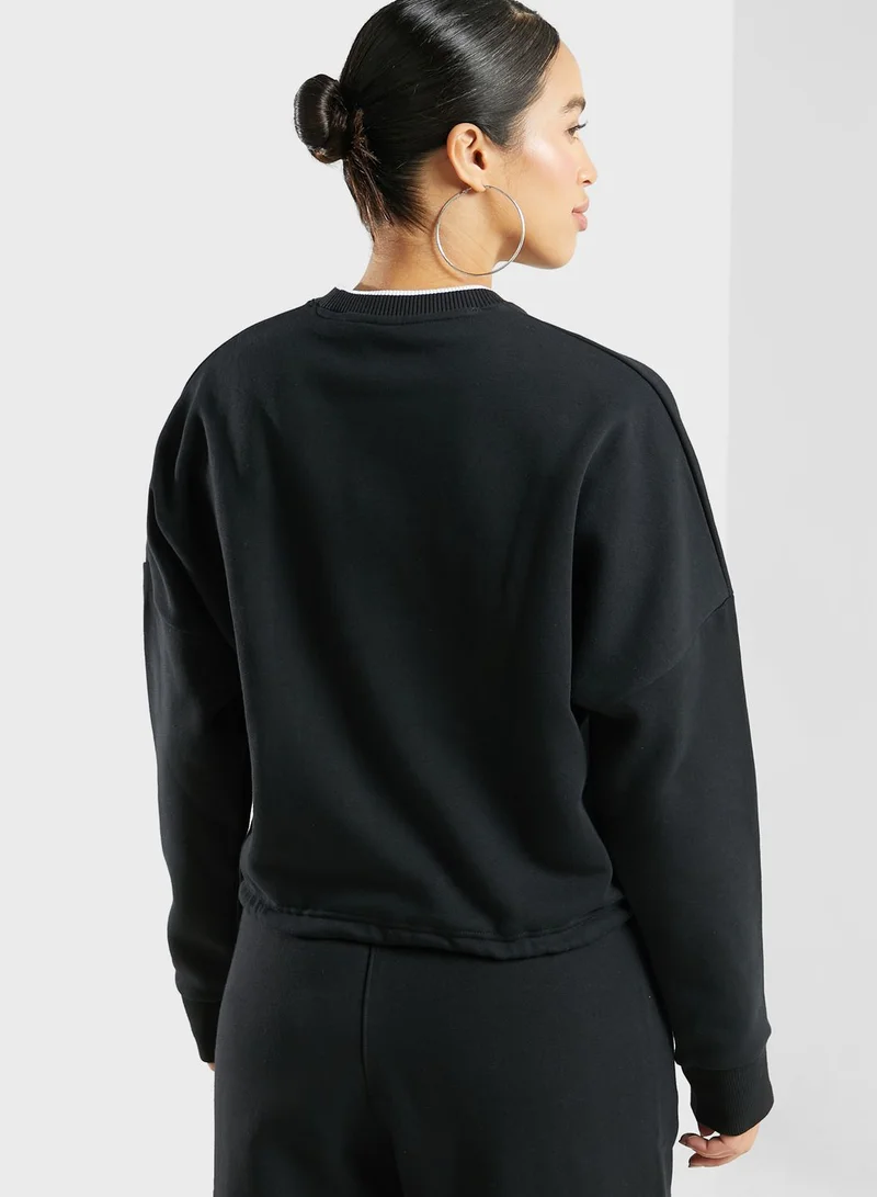 Reebok Logo Fleece Sweatshirt