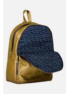 kipling Women Brand Logo Backpack 34 L x 42 H x 9 W cm, Dark Khaki  - Image 3