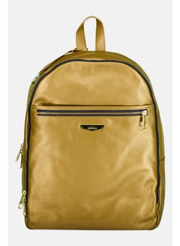 kipling Women Brand Logo Backpack 34 L x 42 H x 9 W cm, Dark Khaki  - Image 1