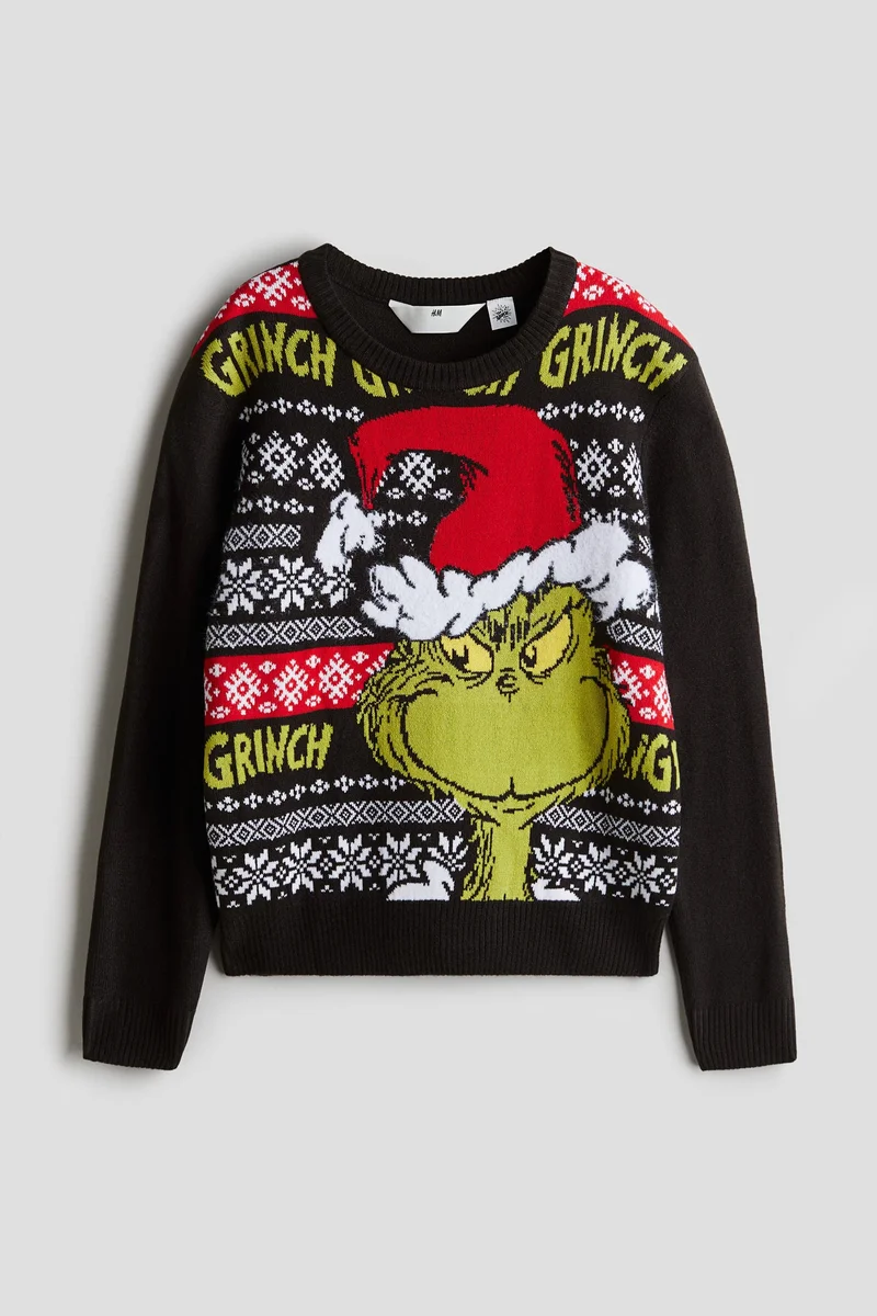 H&M Jacquard-Knit Jumper
