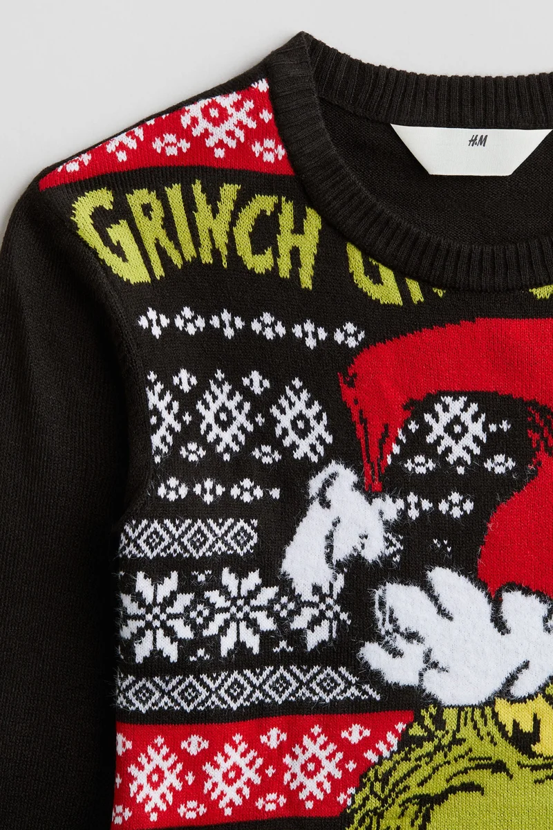 H&M Jacquard-Knit Jumper