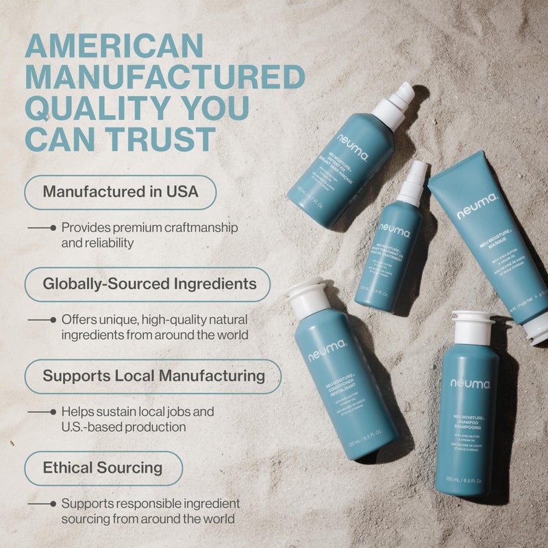 NEUMA Neu Moisture Conditioner 32 Fl. Oz. Moisturizing Conditioner, Lavender, Mandarin & Vanilla Scent - Image 4