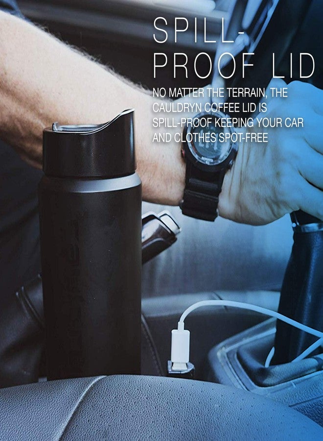 Cauldryn Smart Mug Replacement Lid, Spill Proof & Insulated, Compatible with Cauldryn Heated Travel Mugs - Image 5